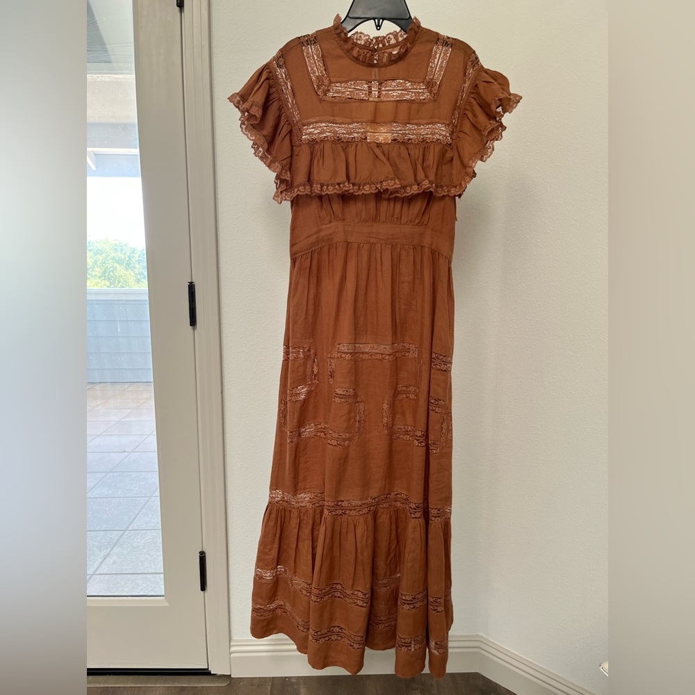 Doen Rue Dress in Clove - size Small BNWT